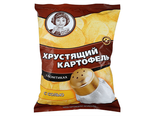 Картофельные чипсы "Девочка" 160 гр. в Кубинке