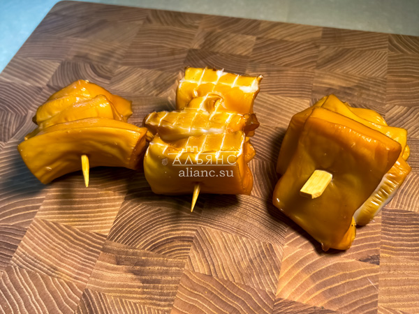 Шашлычок из кальмара х/к в Кубинке