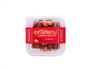 Осьминог (пяточки х/к из щупалец кальмара): Фрайчизы со вкусом копченая семга (100 гр.)