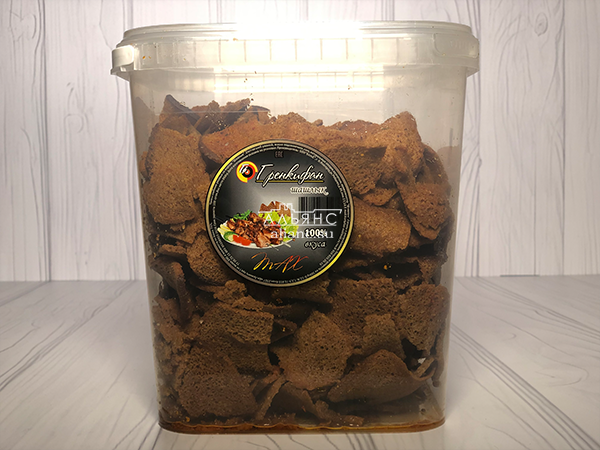 Ржаные гренки со вкусом шашлыка в Кубинке