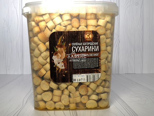 Сухарики с грибами и сметаной в Кубинке