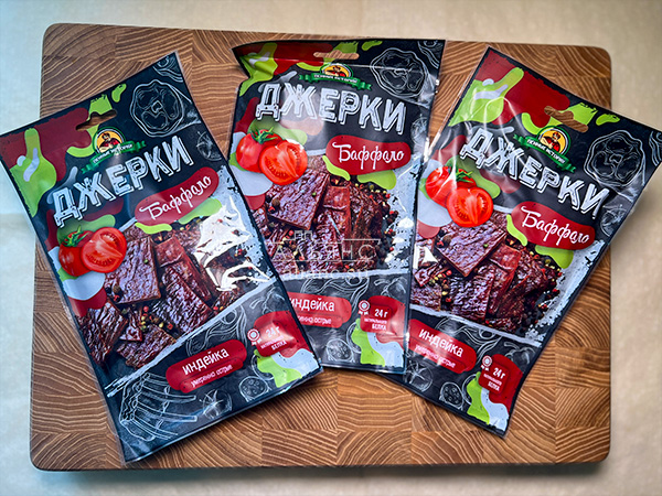 Джерки из индейки "Баффало" 45 гр. в Кубинке