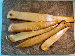 Картофель «Бруто» черный перец 70 гр.: Кальмар палочки х/к