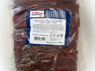 Мясные снеки: Морской лизун с перцем вяленый