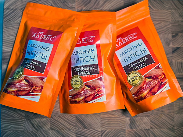 Мясо (АЛЬЯНС) вяленое свинина "Гриль" 50 гр. в Кубинке