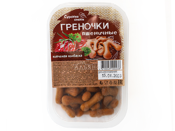 Сурские (ПШЕНИЧНЫЕ) Копченая колбаска (100 гр) в Кубинке
