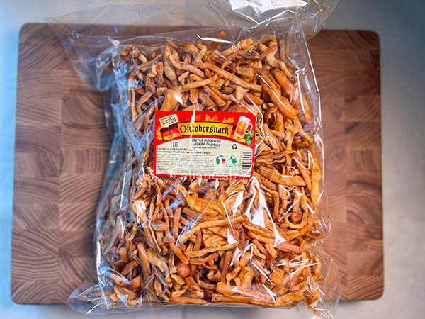 Нитка ЖАРЕНАЯ "Тайский перец" Oktobersnack 1 кг (сырный продукт) в Кубинке