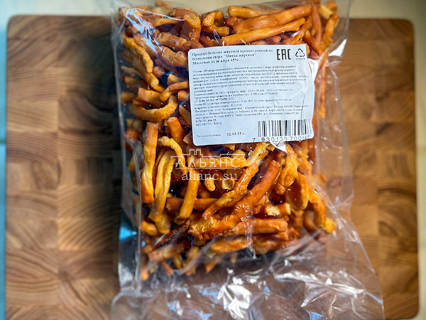 Нитка ЖАРЕНАЯ  Oktobersnack1 кг (сырный продукт) в Кубинке