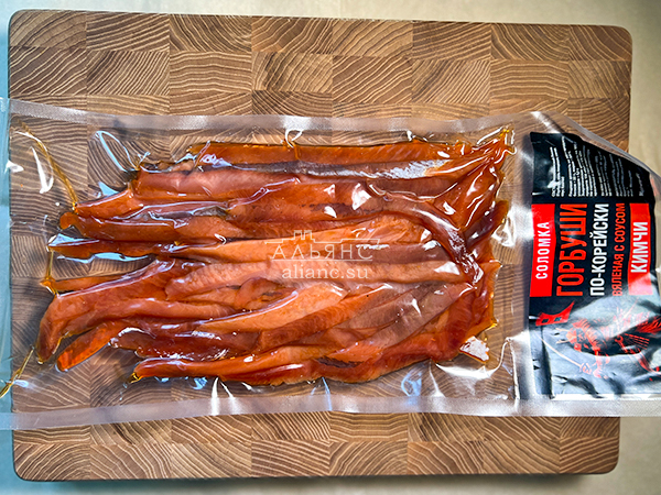 Горбуша соломка по-корейски в Кубинке