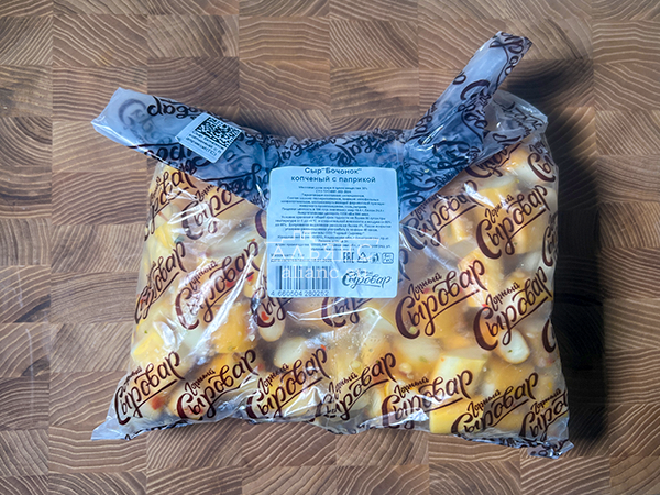 Сыр 1 кг ГОРНЫЙ СЫРОВАР (Бочонок копчёный с паприкой) в Кубинке