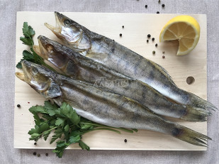 Корюшка вяленая с икрой: Судак вяленый